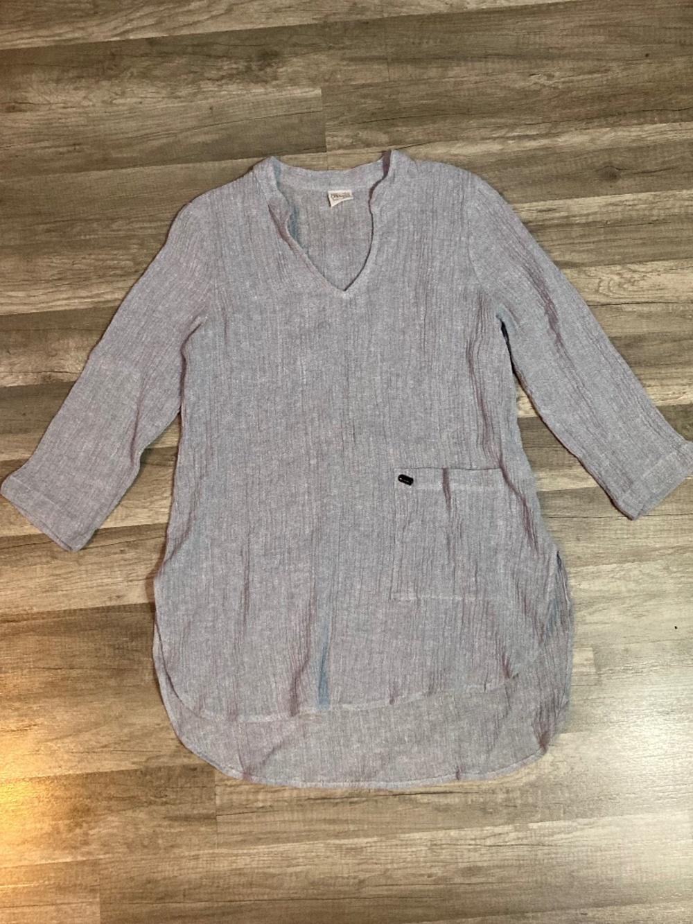 Et’Lois oversized linen shirt